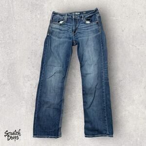 BKE Jake 1967 Men's Bootleg Jeans Size 34 x 30 Classic Blue Denim Vintage Style